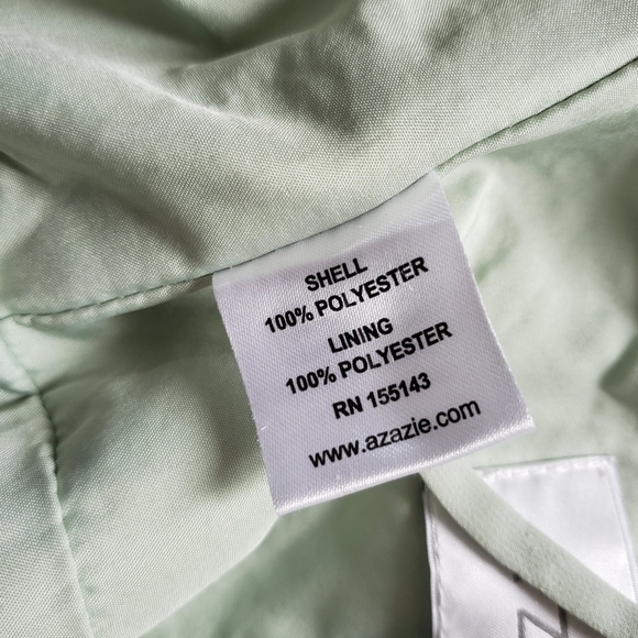 Azazie Sage Green Maxi Dress - Picture 11 of 13